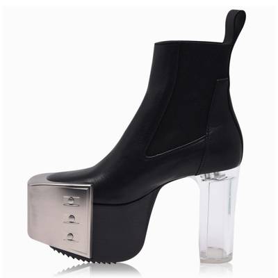 Rick Owens Platform Transparent Heels outlook