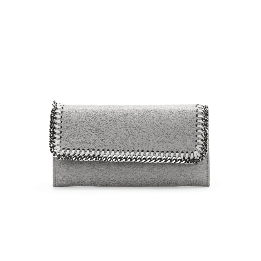 Stella Mccartney Falabella Continental Wallet- Grey - 1