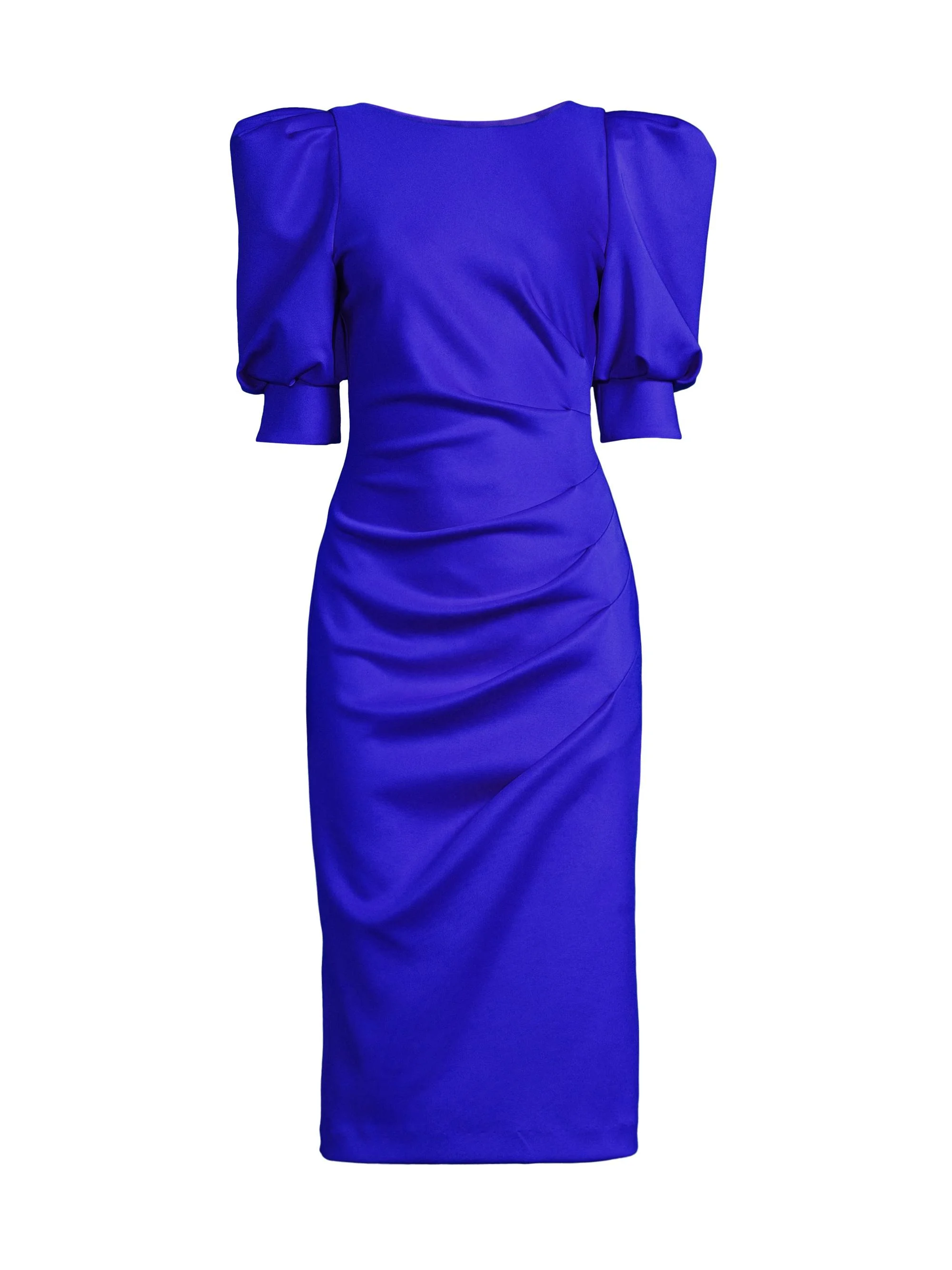 Women's Zella Scoopback Cocktail Dress - Vibrant Blue - 1
