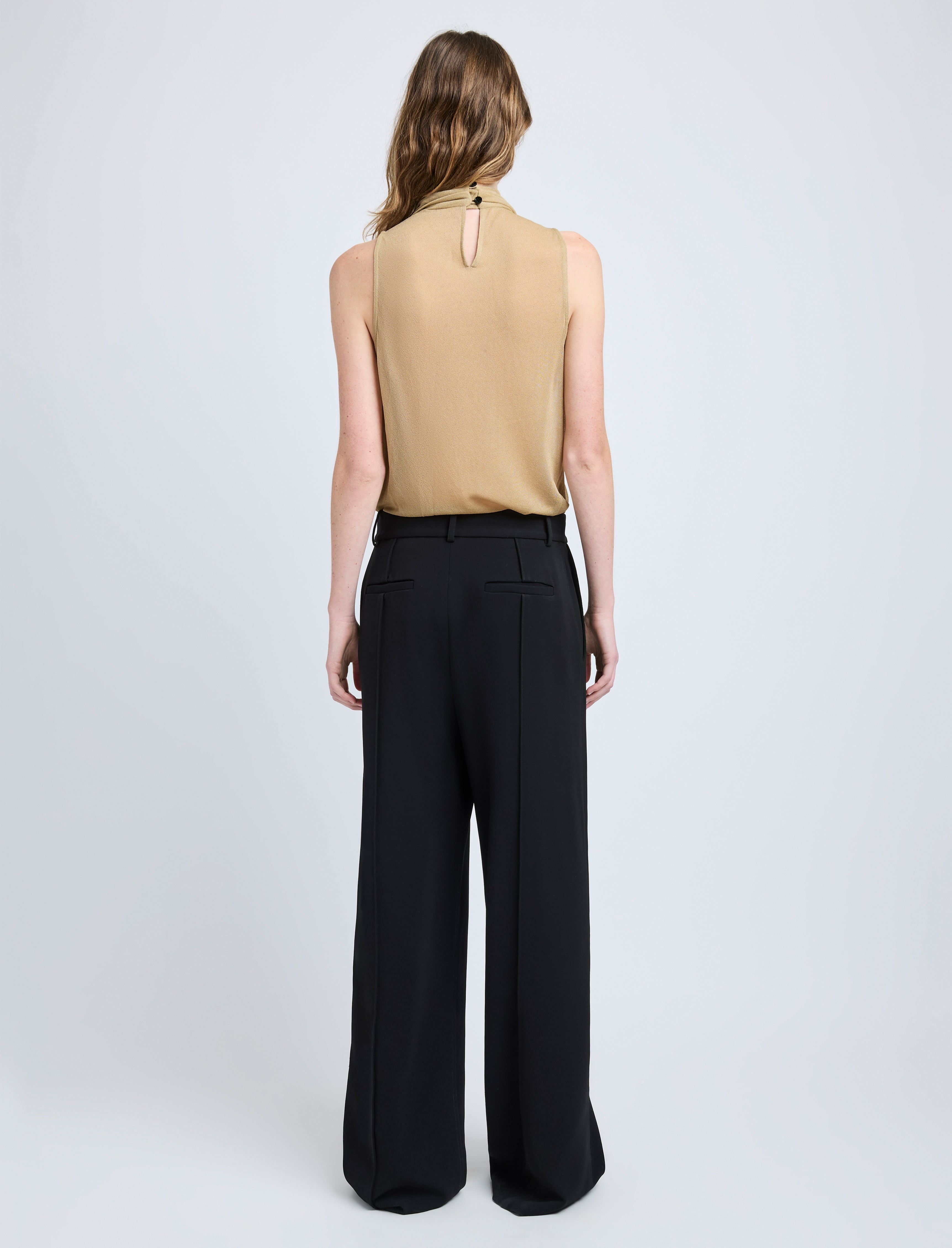 Sage Top in Crepe Jersey - 5