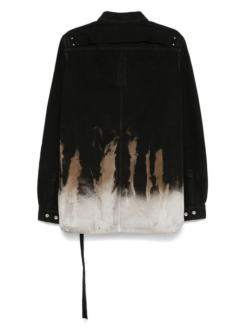 Rick Owens DRKSHDW denim overshirt outlook