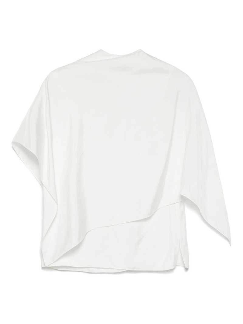 FERRAGAMO asymmetric design top outlook