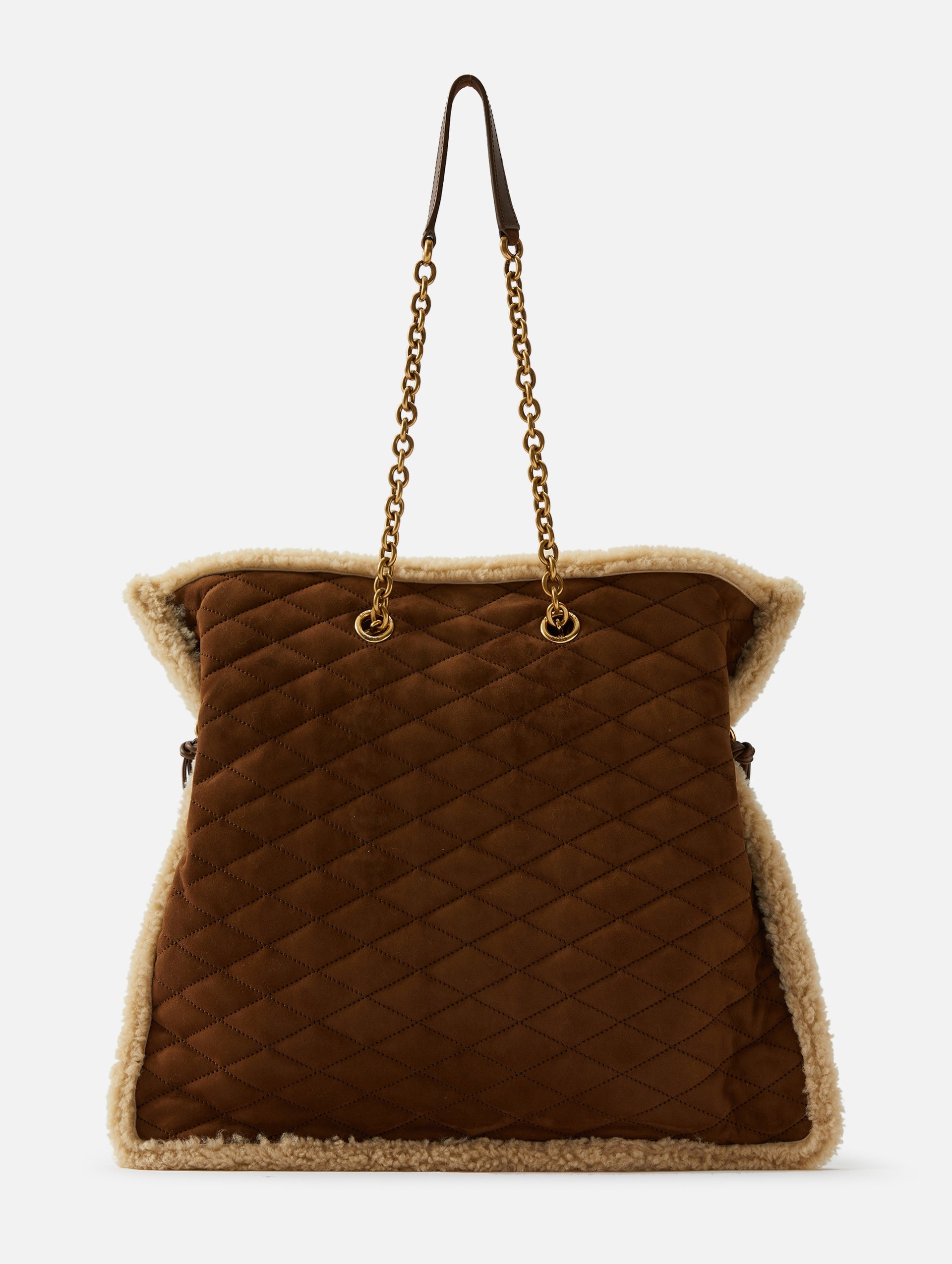 SAINT LAURENT YSL Small Quilted Pochon Bag | REVERSIBLE