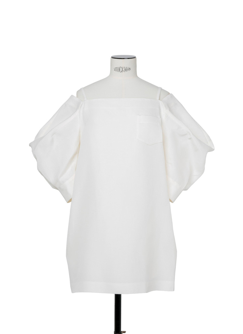 Double-Faced Silk Cotton Pullover 1