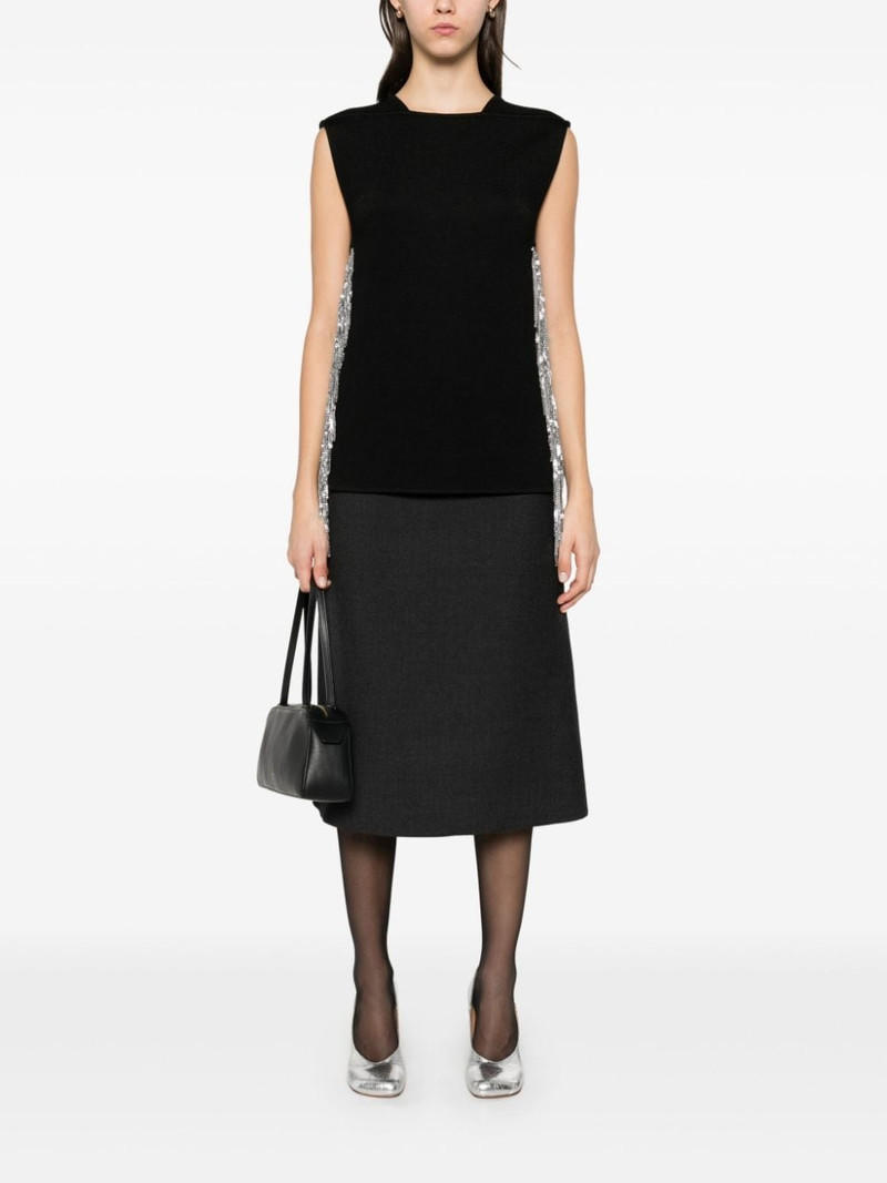 Jil Sander A-line midi skirt outlook