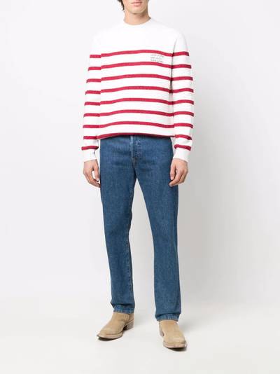 Golden Goose striped crew-neck jumper outlook