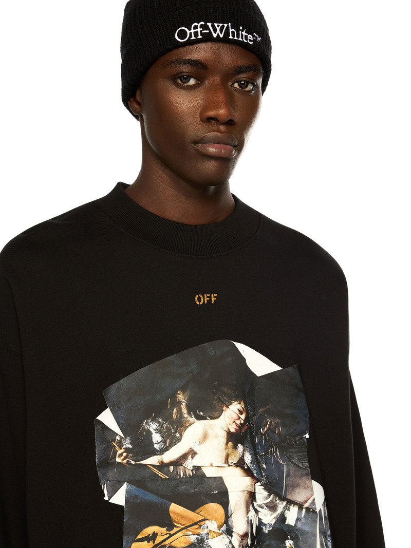 Off-White Cupid Paper Skate Crewneck Sweatshirt outlook