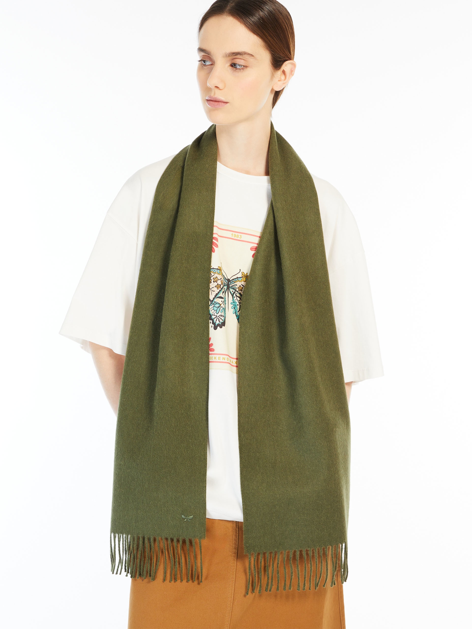 BUONA Baby alpaca scarf - 4