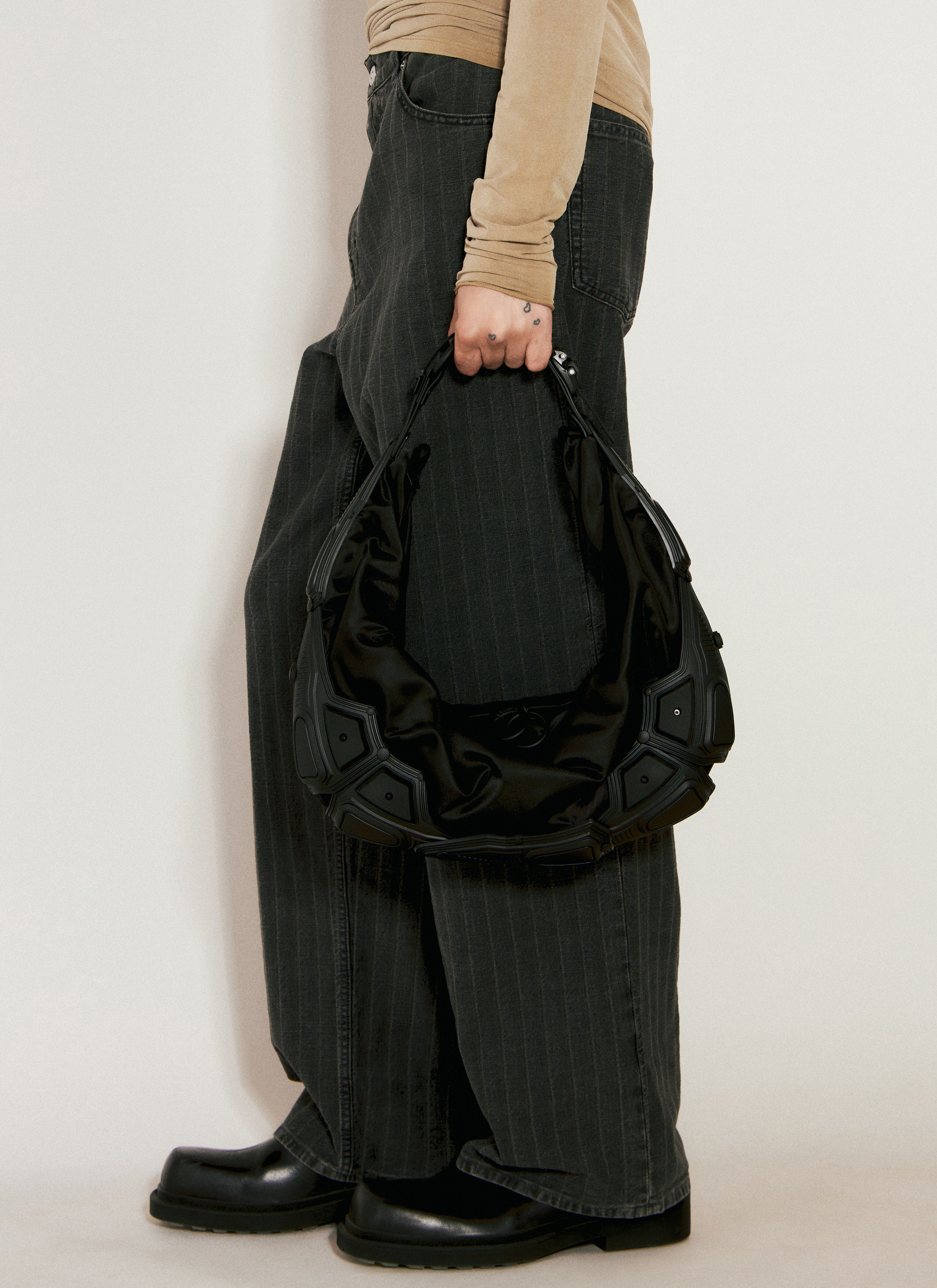 INNERRAUMブラック Object M03 Half Moon バッグ INNERRAUMブラック Object M03 Half Moon バッグ INNERRAUMブラック