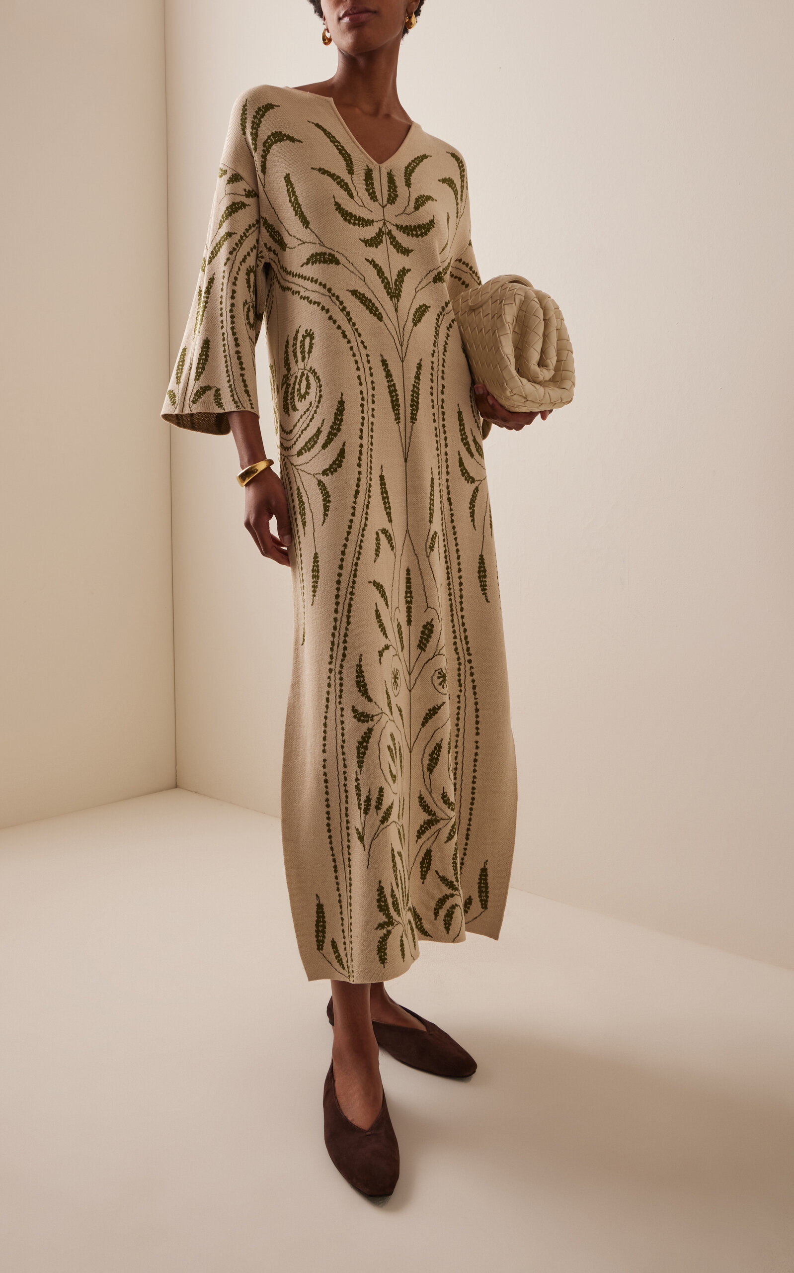 Agnetto Knit Maxi Dress multi - 2
