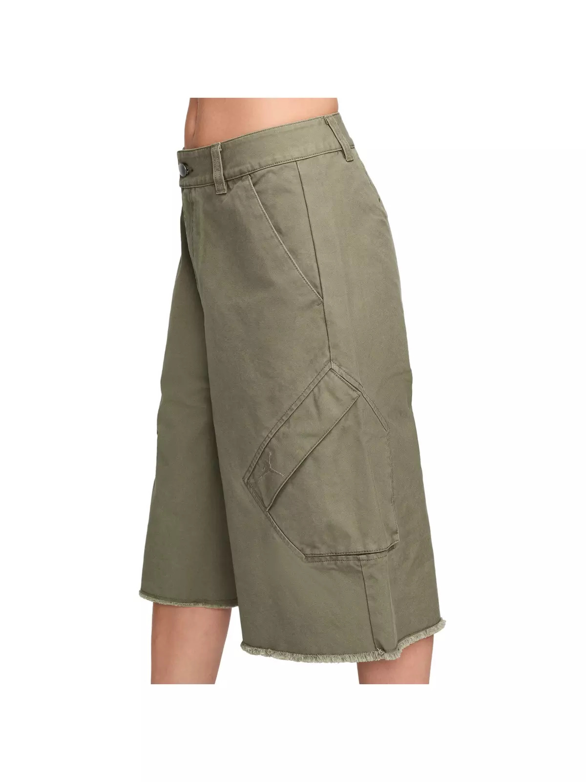 Women's Essentials Chicago Big Shorts - Olive - 3