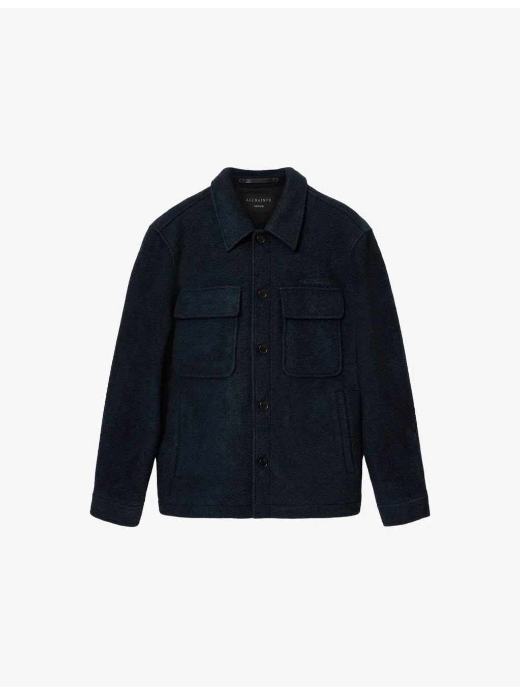 Cayson Logo-Embroidered Wool-Blend Jacket - 1