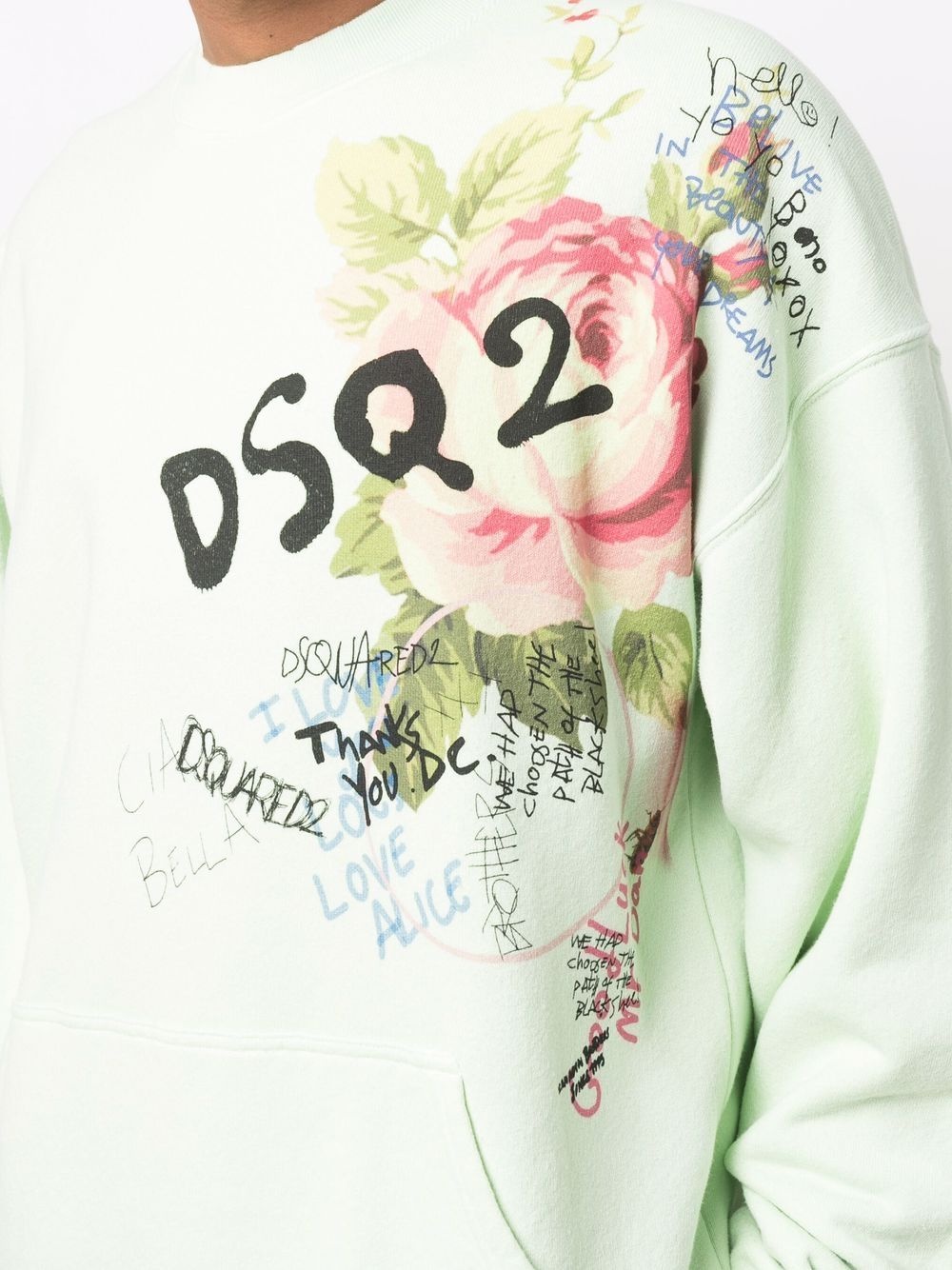 logo-print long-sleeve sweatshirt - 5