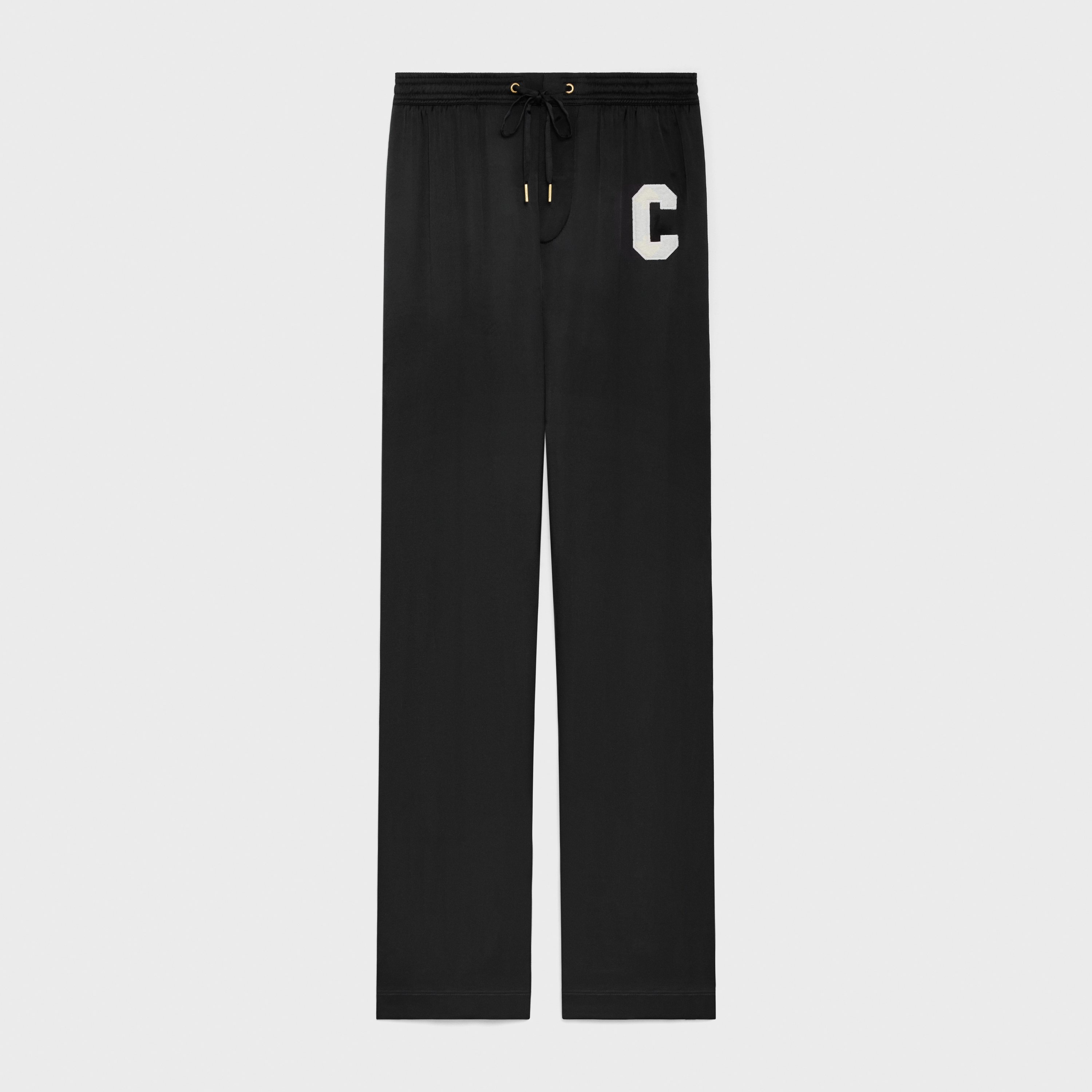 ATHLETIC PANTS IN SATIN - 1