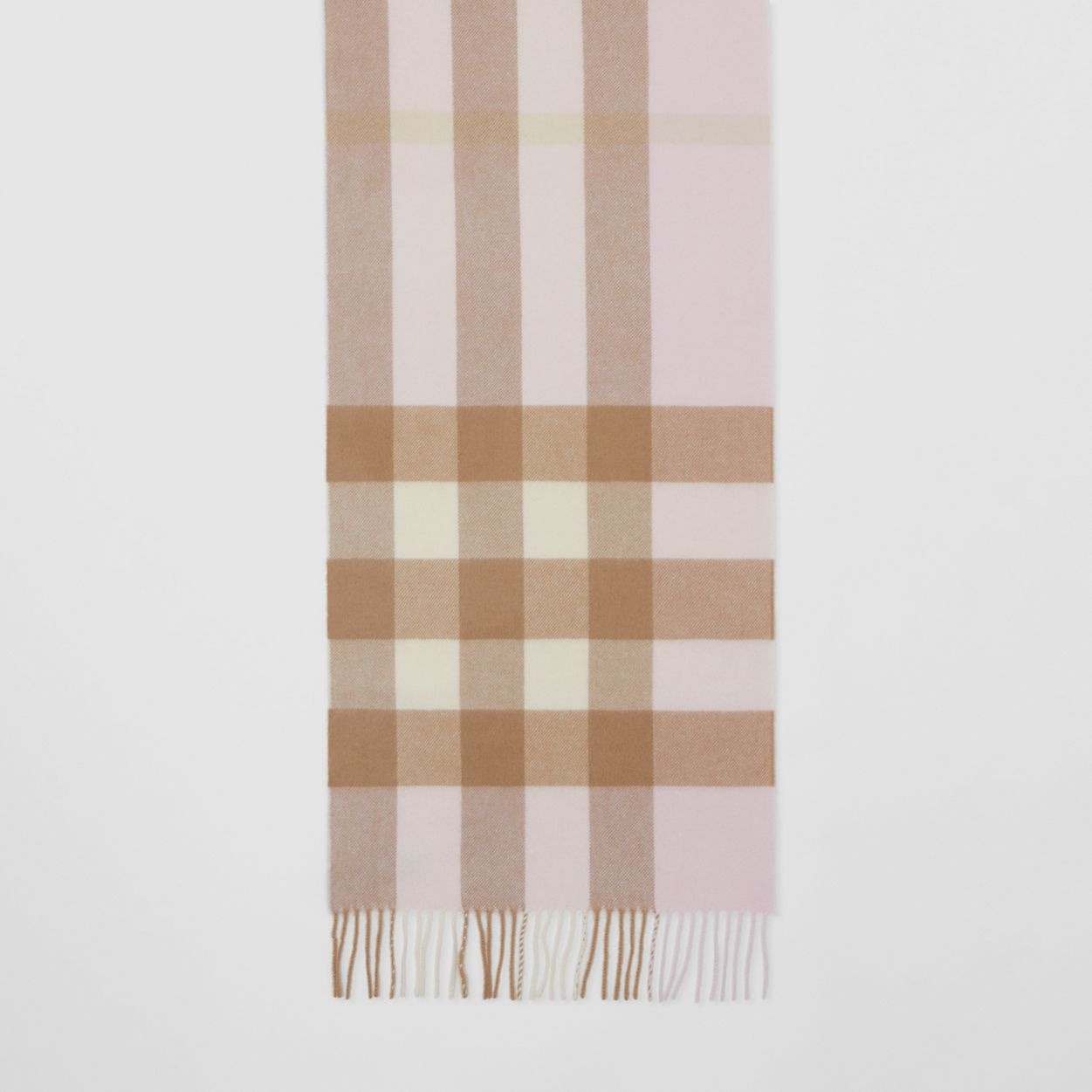 Check Cashmere Scarf - 5