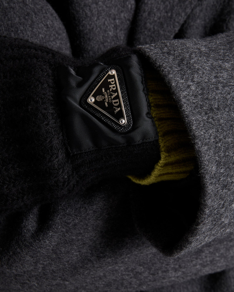 Wool and cashmere gloves 3