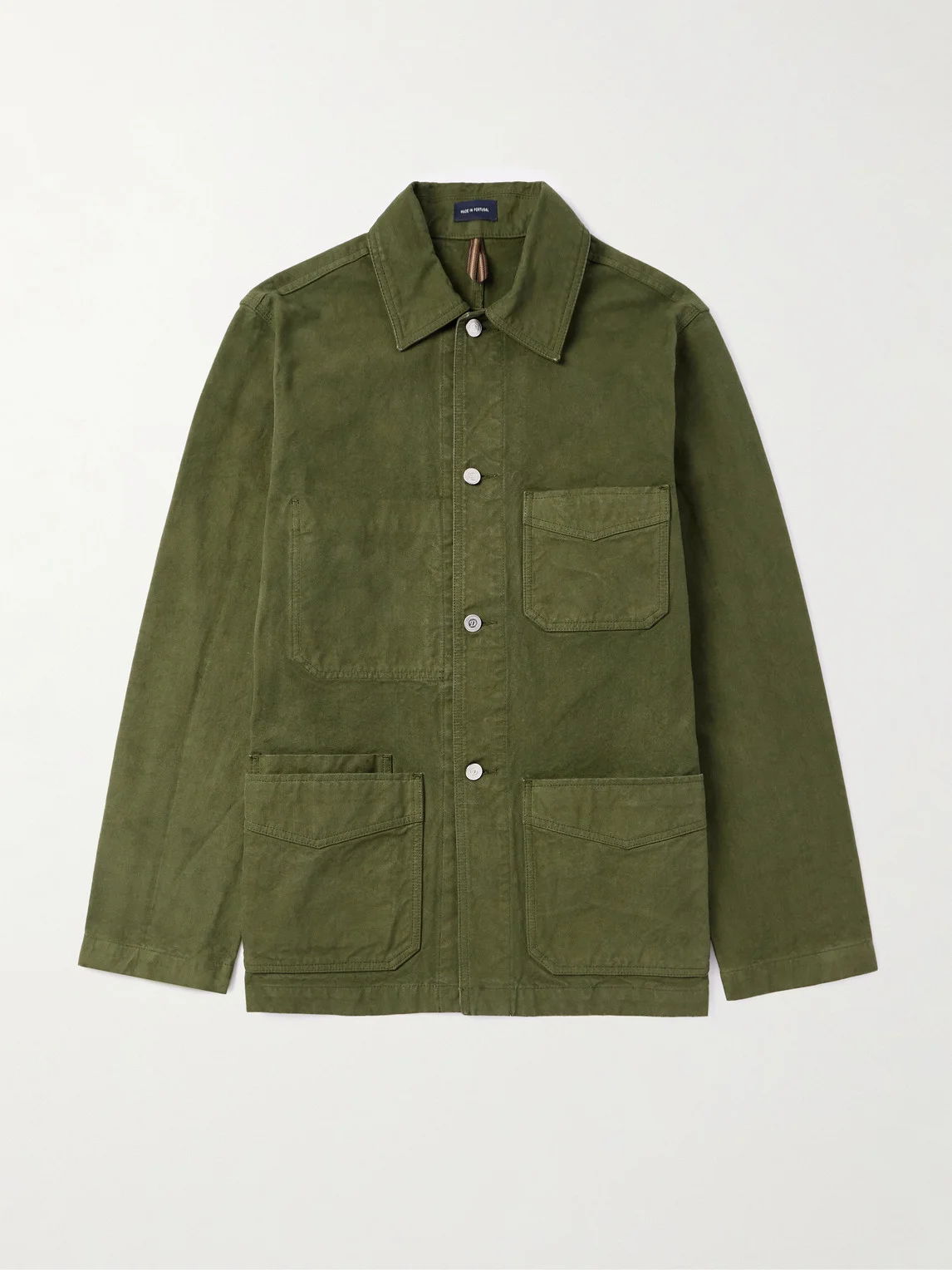 Duck Cotton-Canvas Chore Jacket - 1