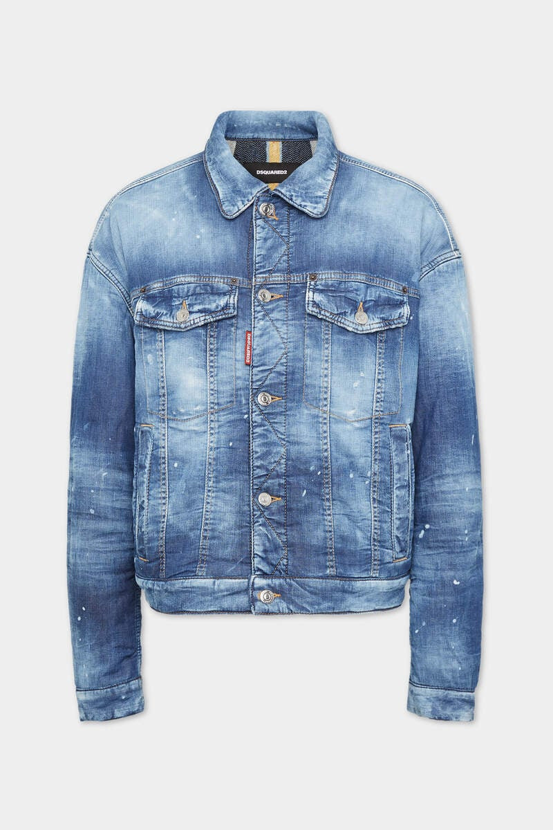 LIGHT PADDED DENIM JEAN JACKET 1