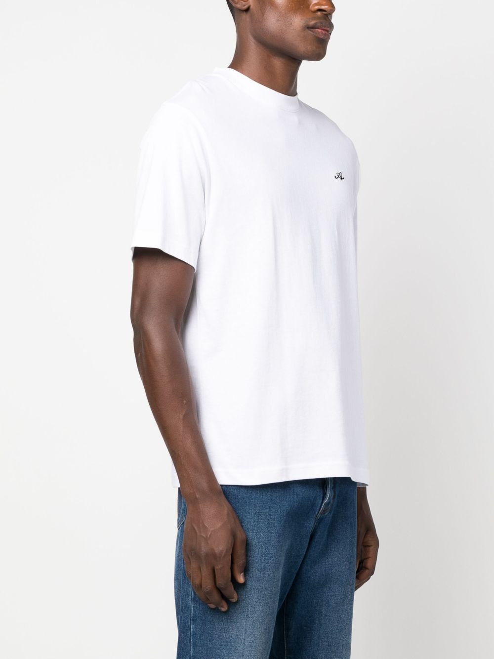 logo-embroidered sweatshirt - 3