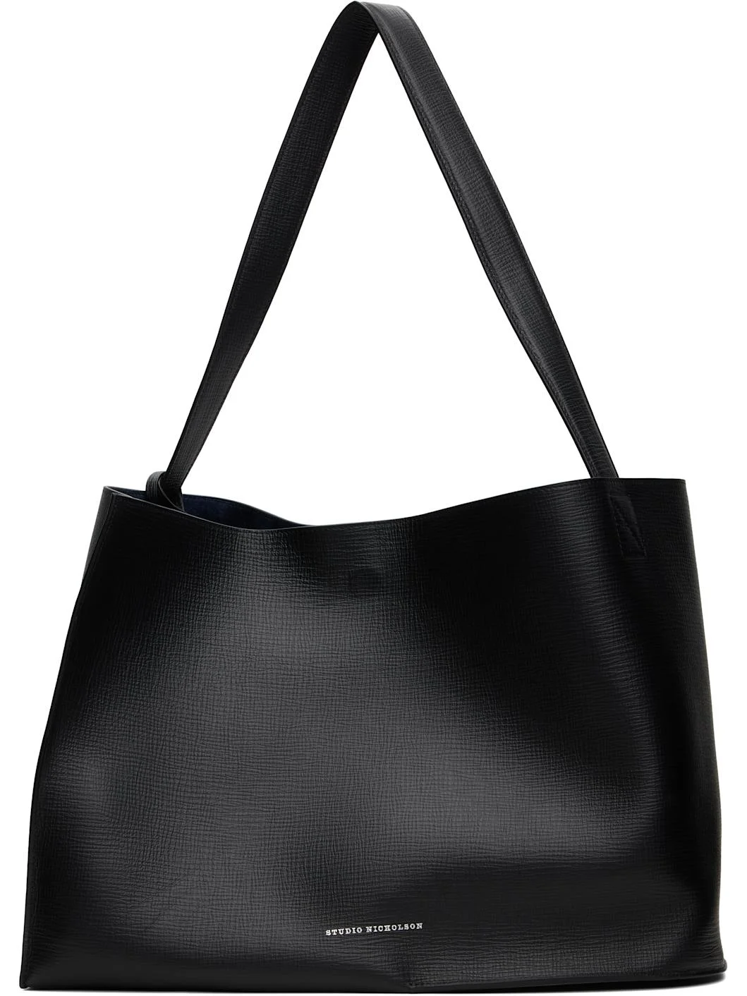 Black Doublet Leather Tote - 1