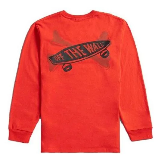 Vans Vault x WTAPS Long Sleeve T-Shirt 'Orange' VN0A4TRCZXT1 - 1