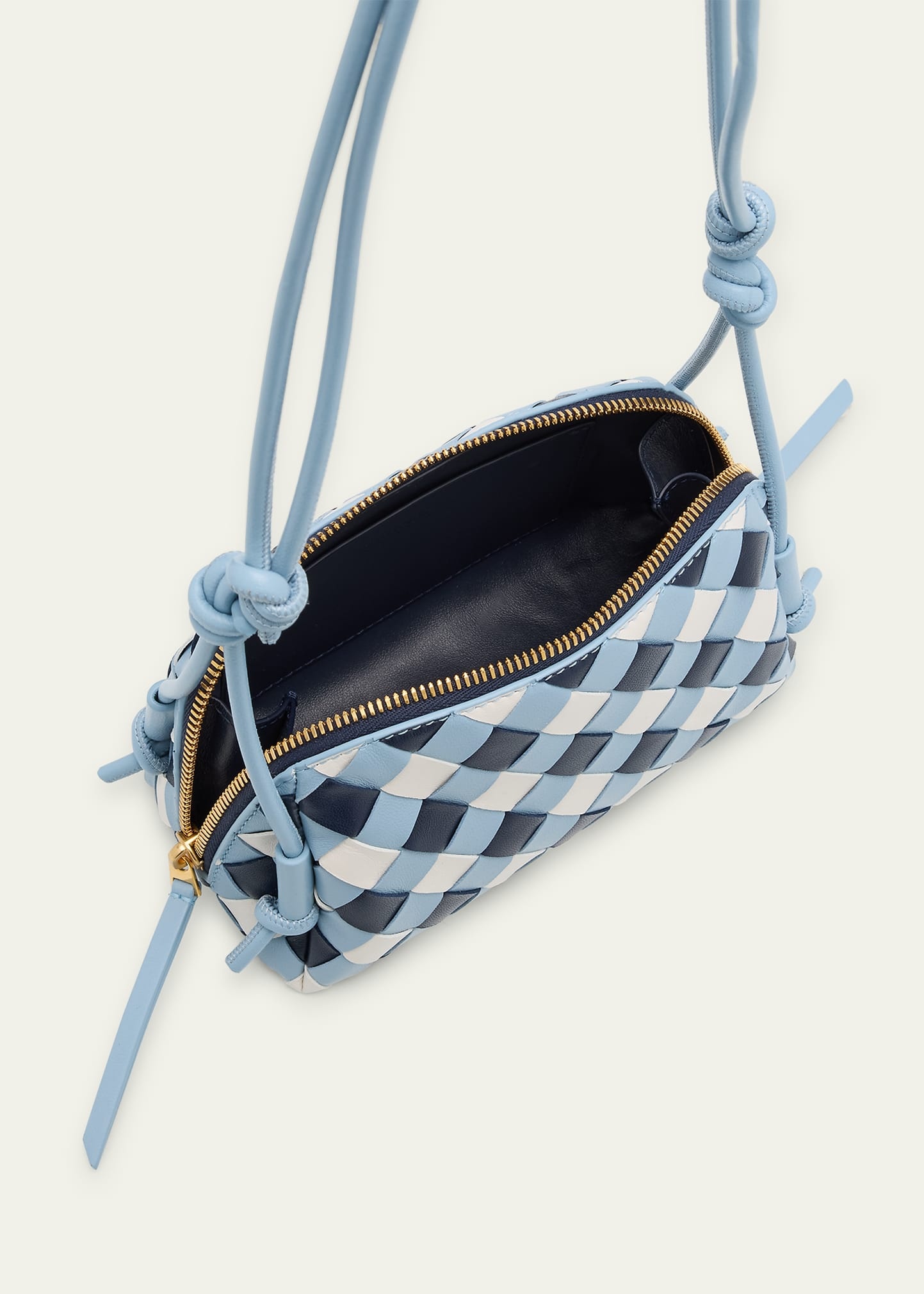 Nappa Leather Crossbody Pouch Bag - 4