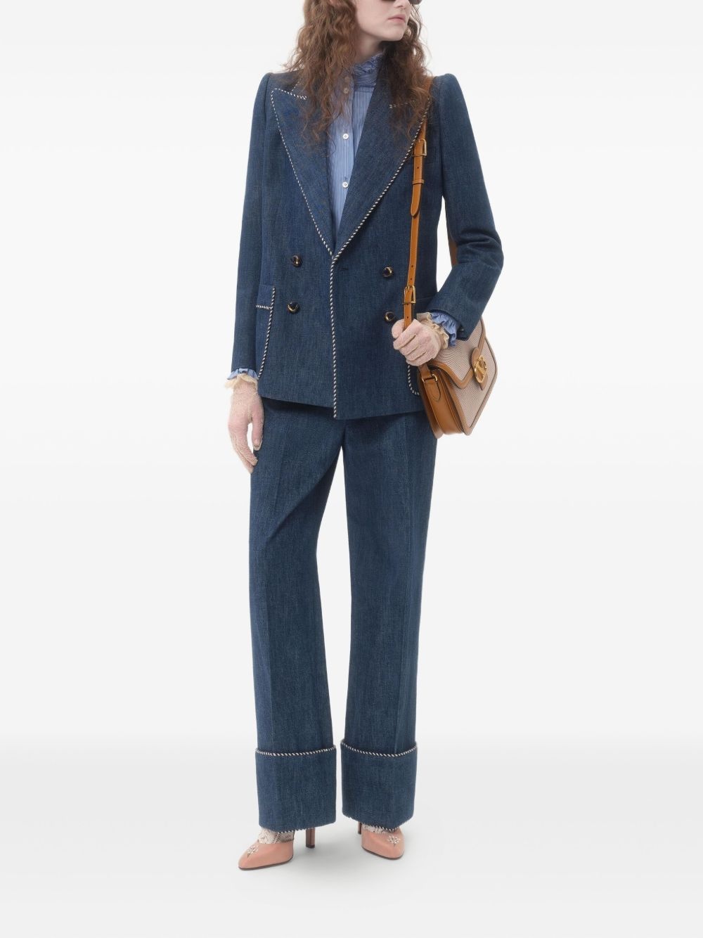 CHAMBRAY DENIM JACKET - 2