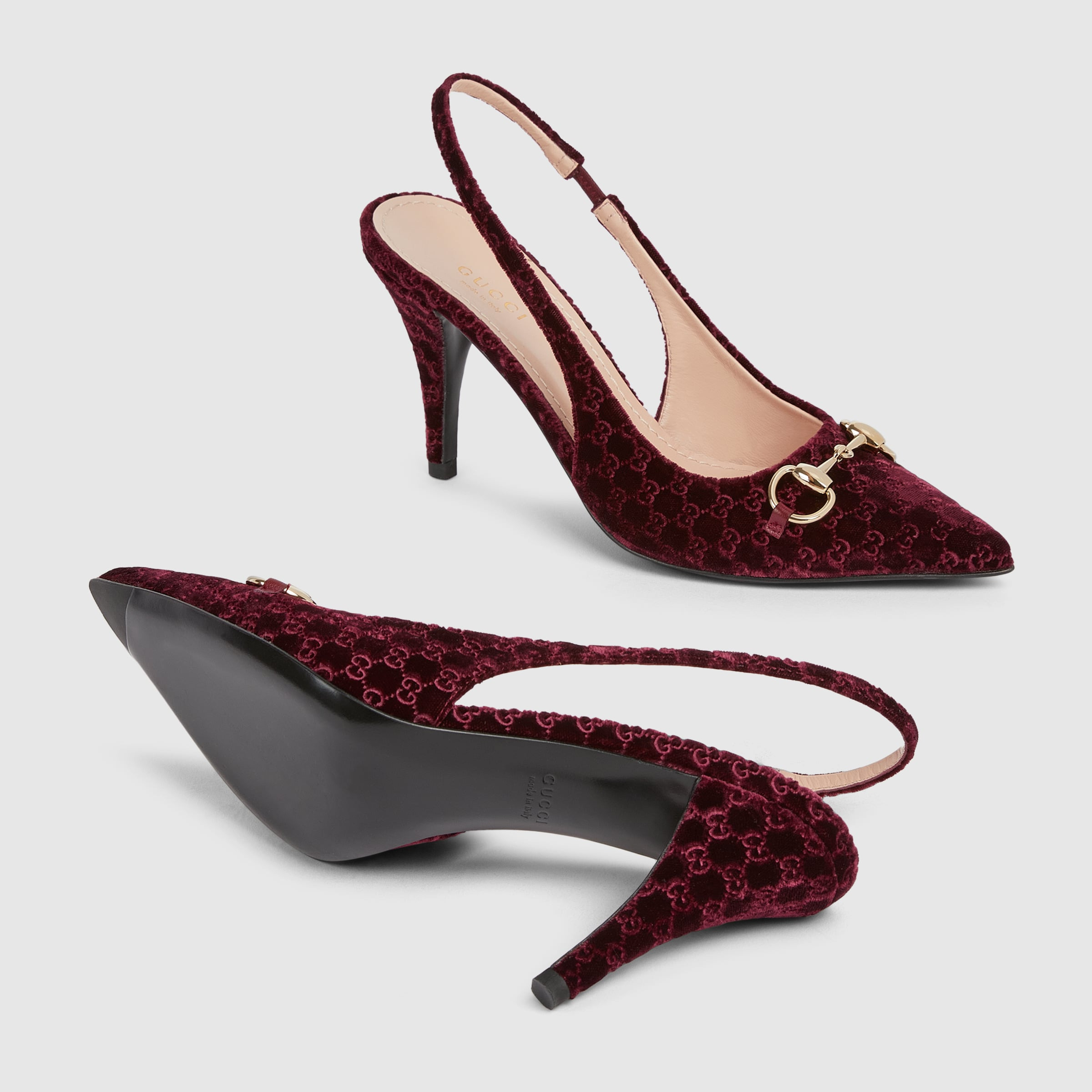 Women's slingback pump with Horsebit - 6