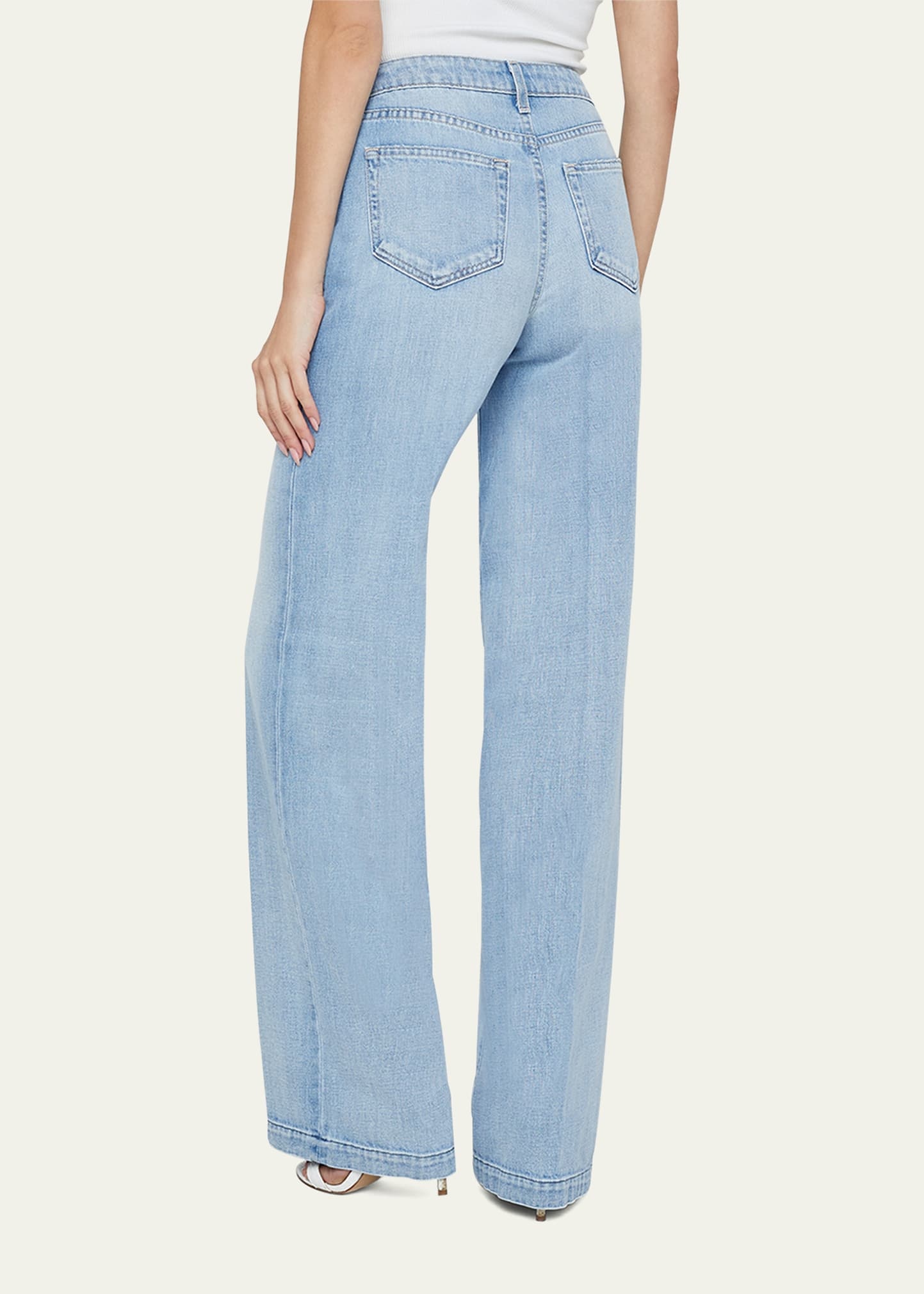 Clayton High-Rise Wide-Leg Jeans - 3