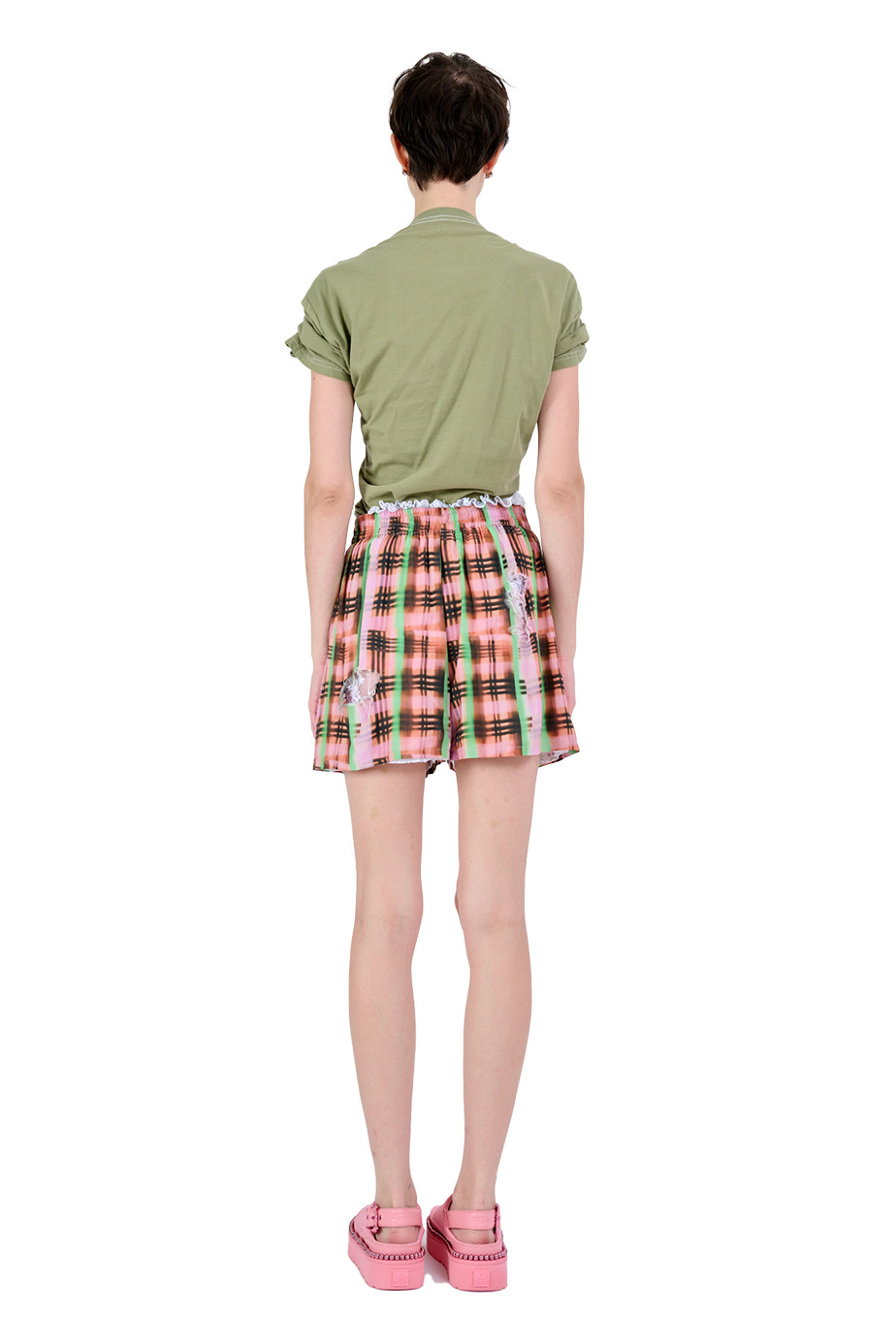 REGENERATIVE PLAID ODEON BOXER - 5