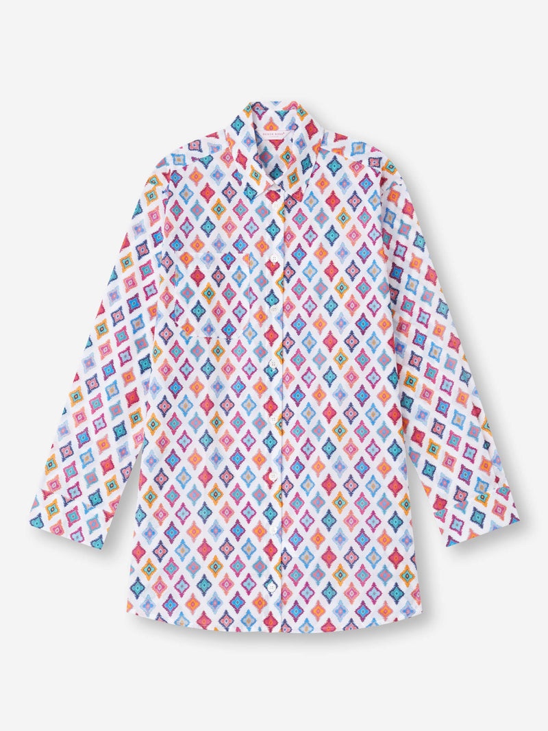 Women's Nightshirt Ledbury 66 Cotton Batiste Multi - 1