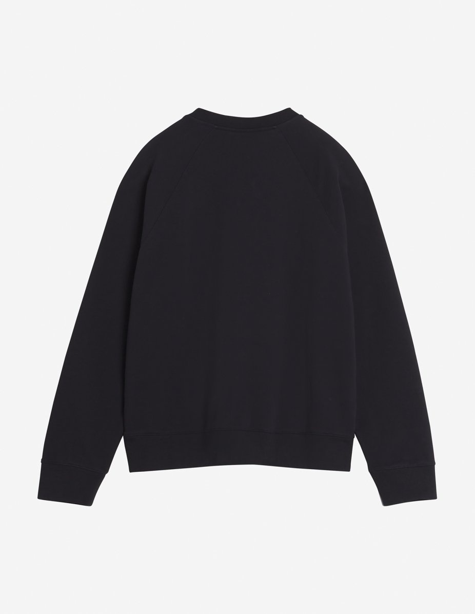 MAISON KITSUNE EMBROIDERY OVERSIZE RAGLAN SWEATSHIRT - 5