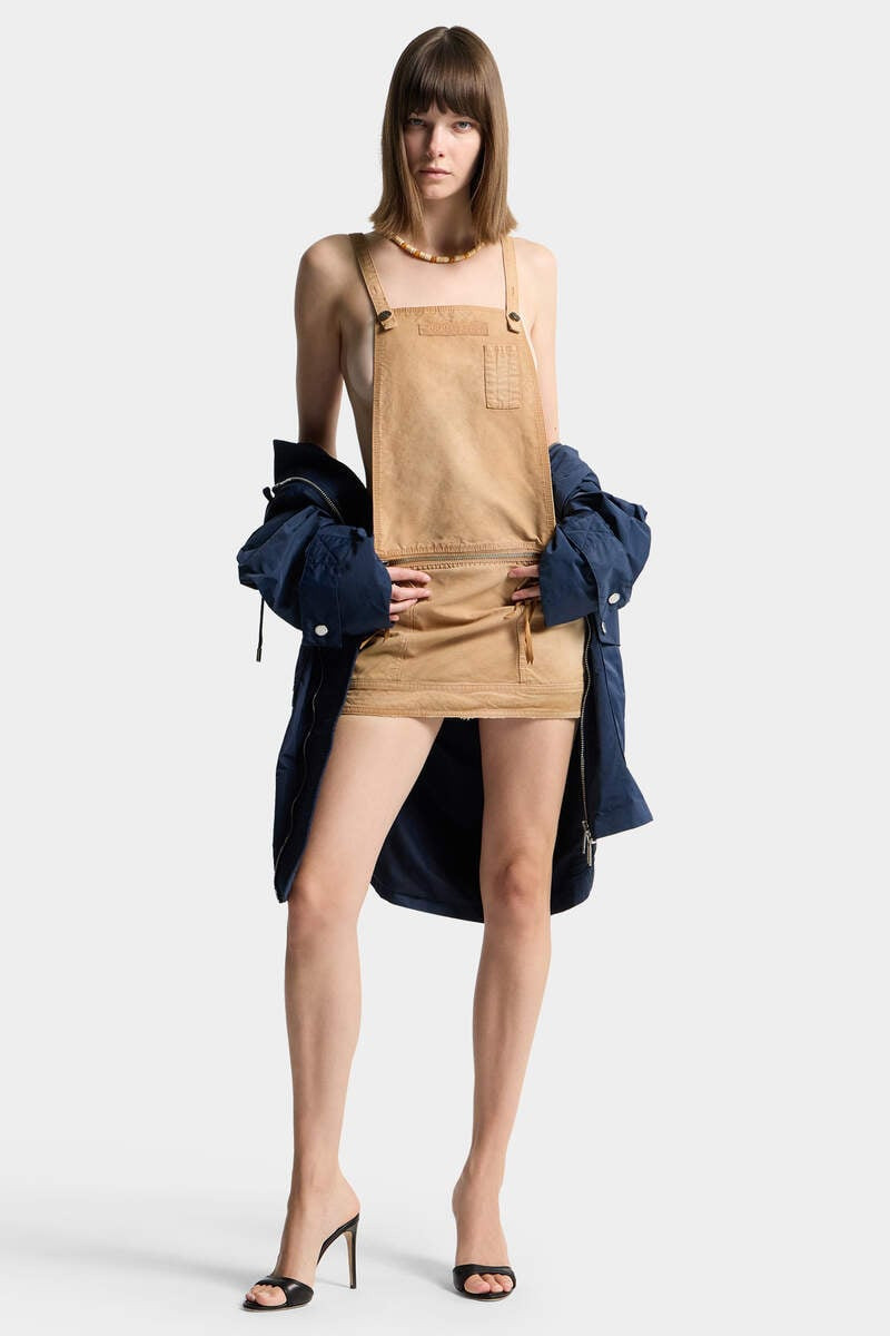 UTILITY DISTRESSED SALOPETTE 6