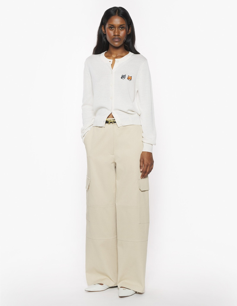 Maison Kitsuné DOUBLE BOLD FOX HEAD PATCH REGULAR CARDIGAN outlook