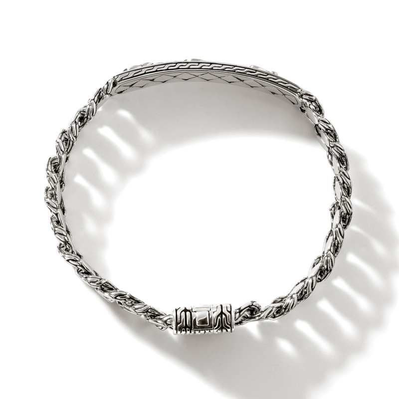 Naga ID Bracelet, Sterling Silver 4