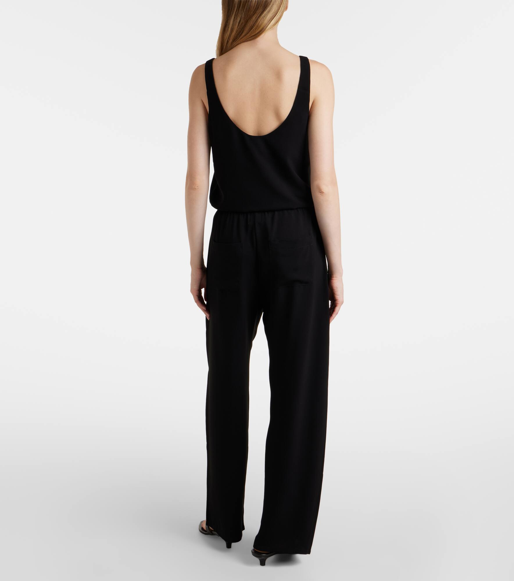 Ari crêpe straight pants - 3