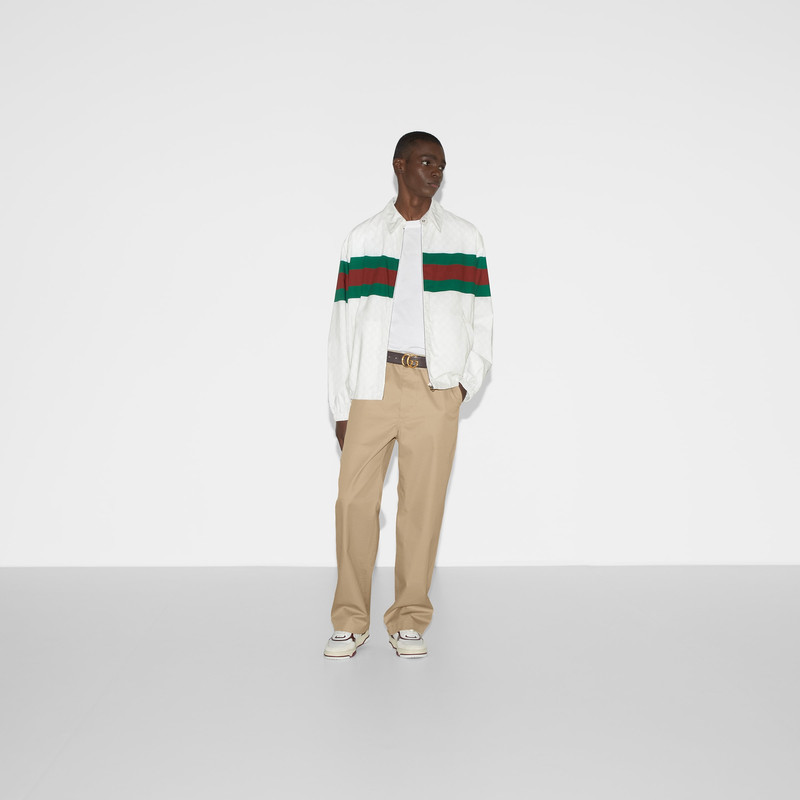 GUCCI GG print cotton jacket outlook