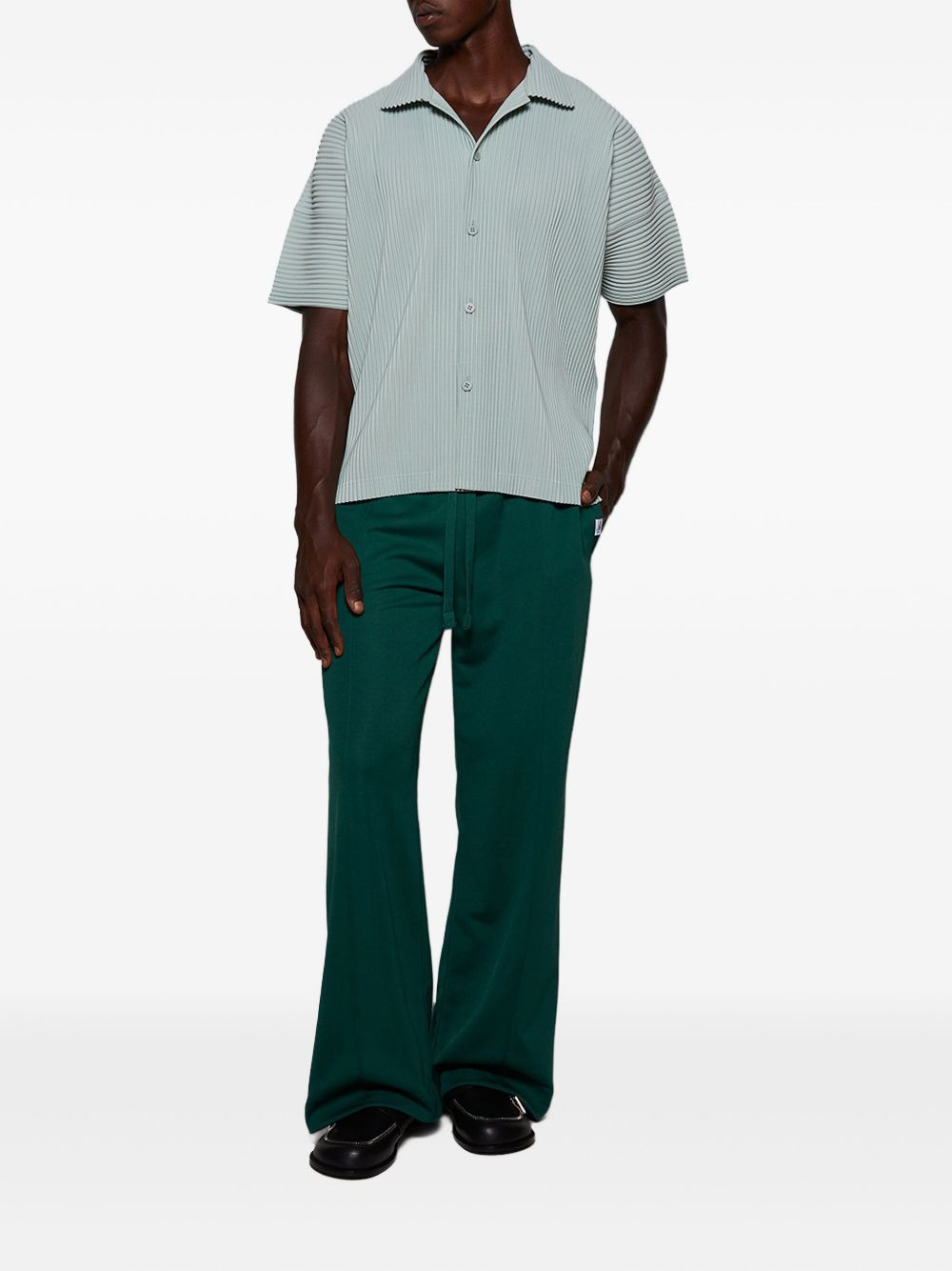 logo-appliqué drawstring trousers - 2