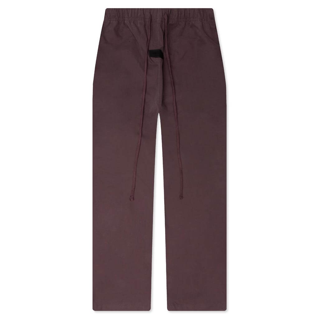RELAXED TROUSER - PLUM - 1