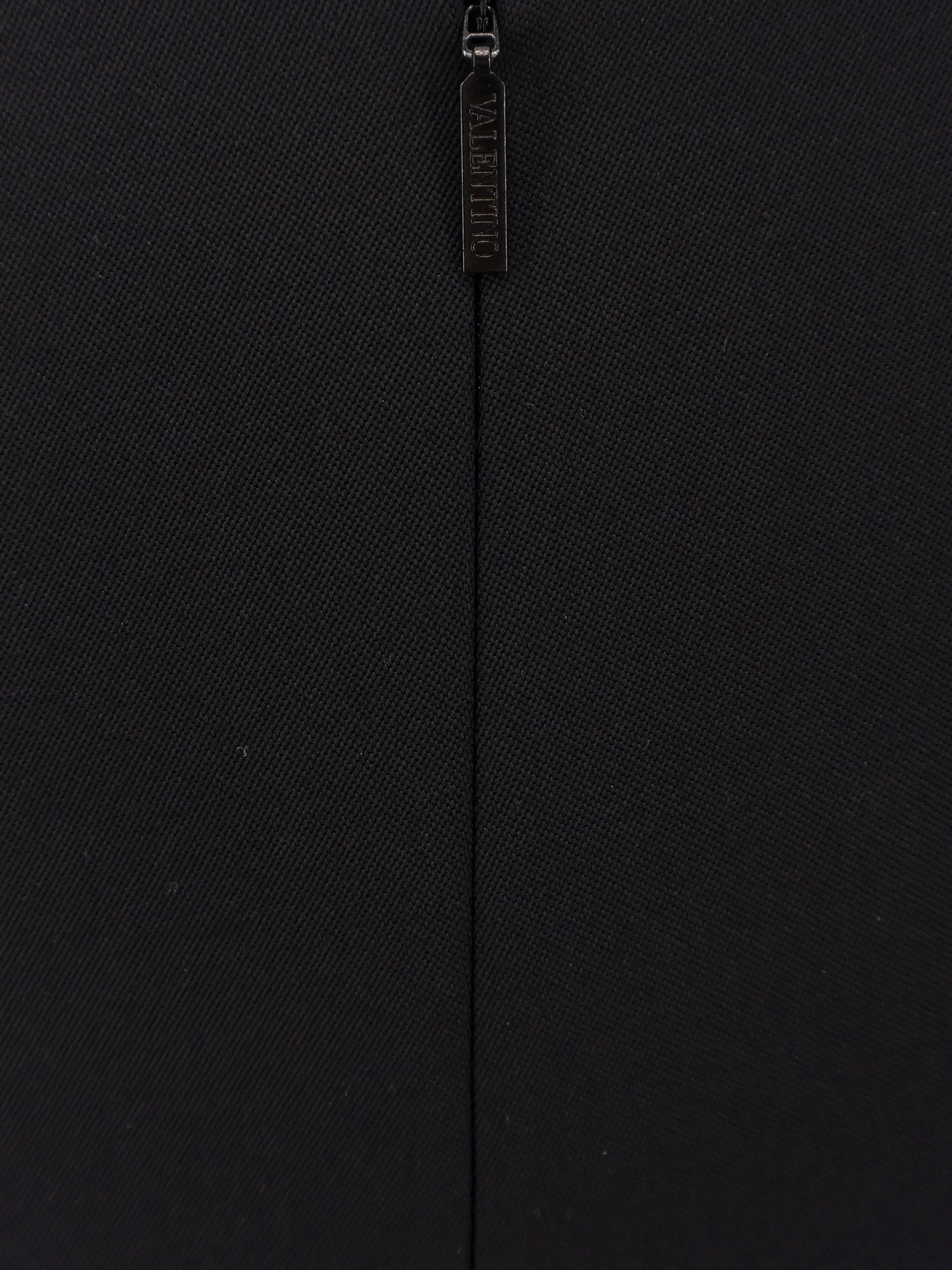 Virgin Wool Longuette Skirt With Slits And Silk Lining - 4