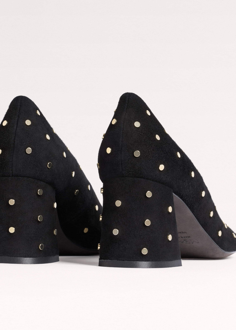 Stud Block Heel 7