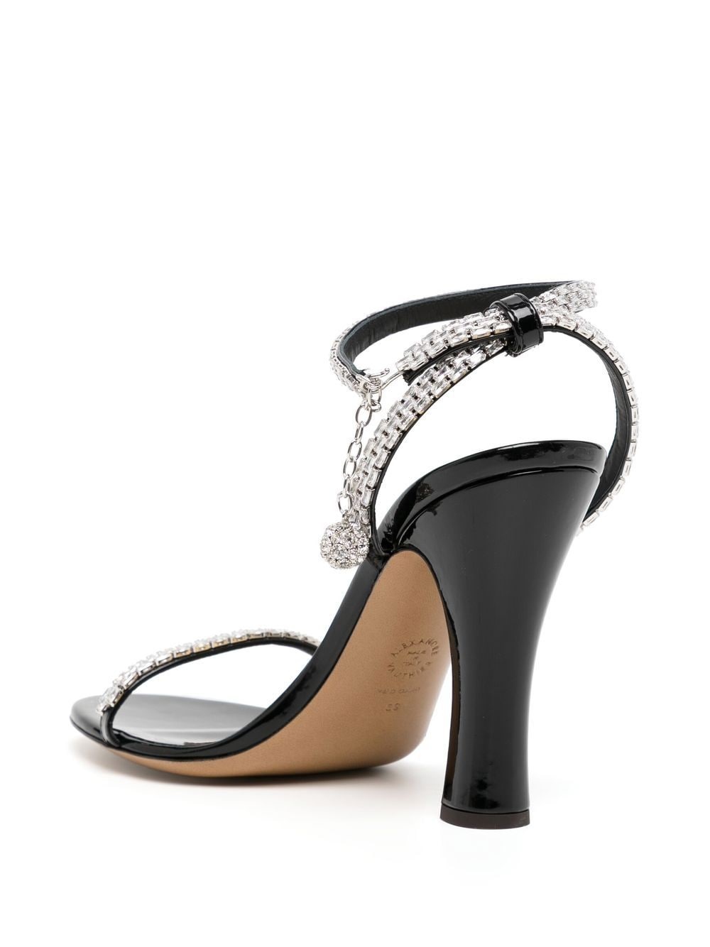 crystal-embellished 105mm sandals - 3