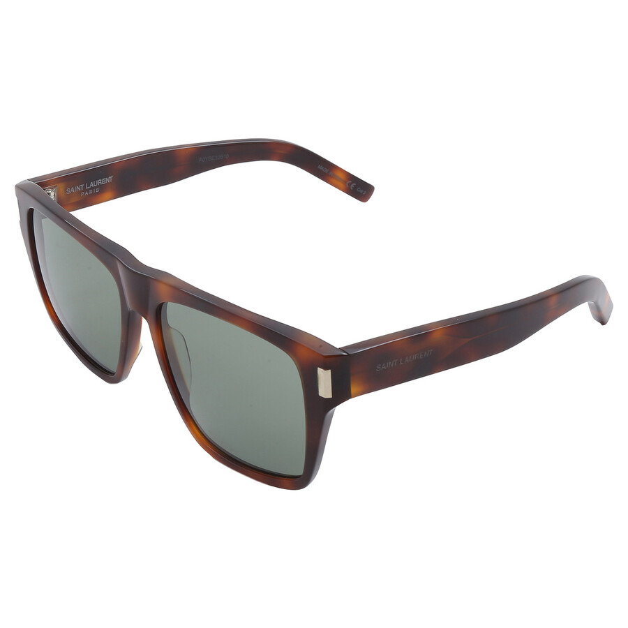 Saint Laurent Green Square Ladies Sunglasses SL 424 003 56 - 5