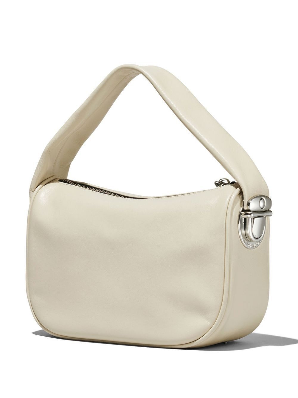 The Pushlock mini leather hobo bag - 3
