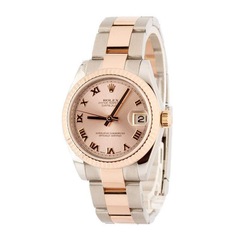 Lady Rolex Datejust 31 Ref 178271 Steel & Everose Gold - 2