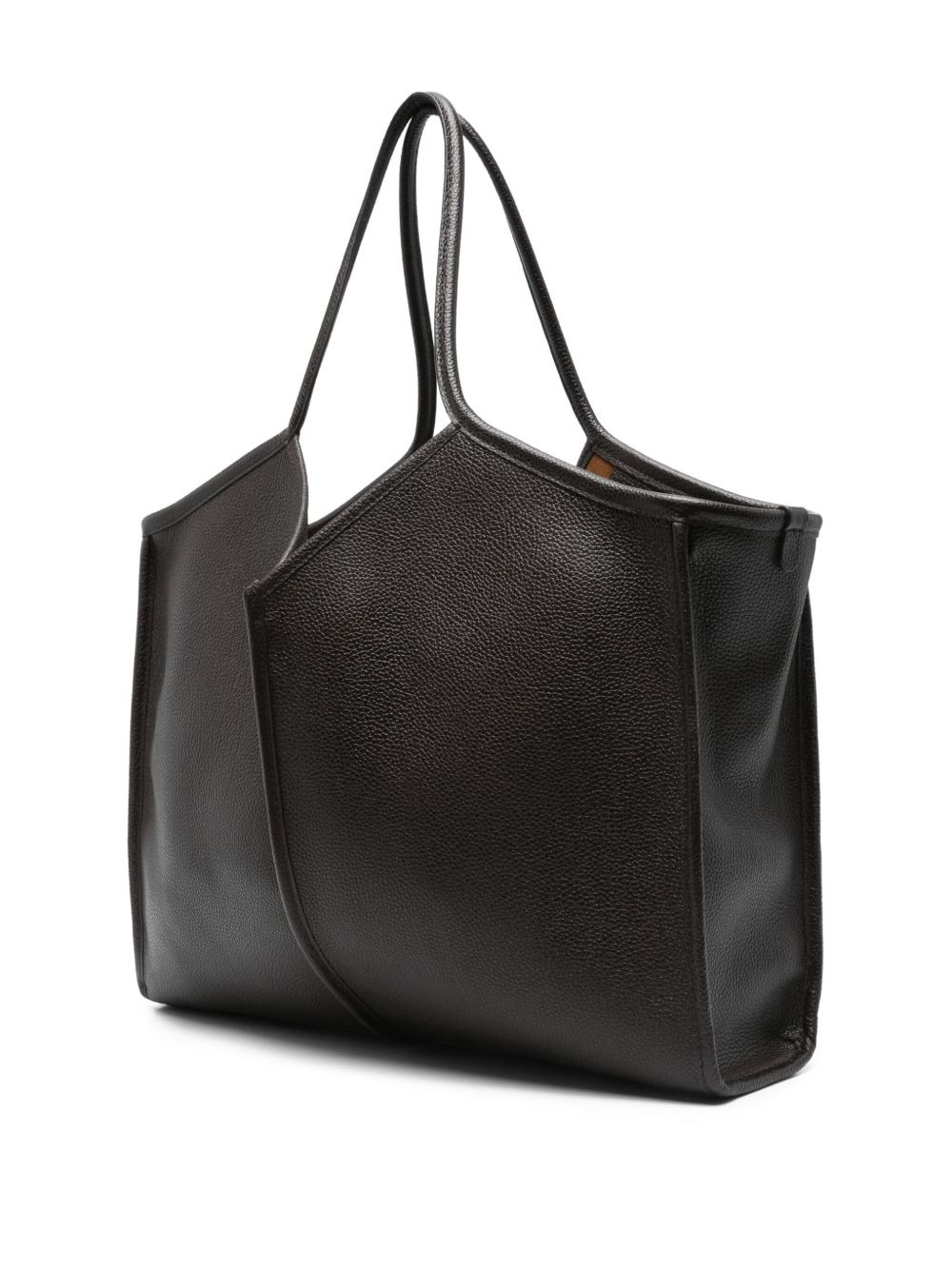 large leather tote bag - 3