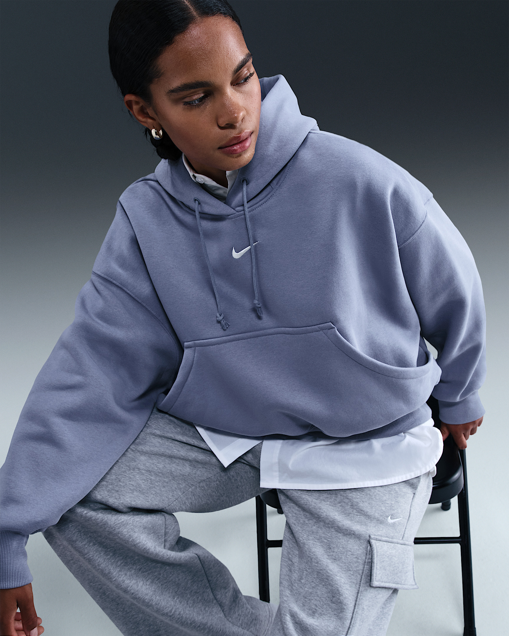 Nike Sportswear Phoenix Fleece Women's Over-Oversized Pullover Hoodie - 3