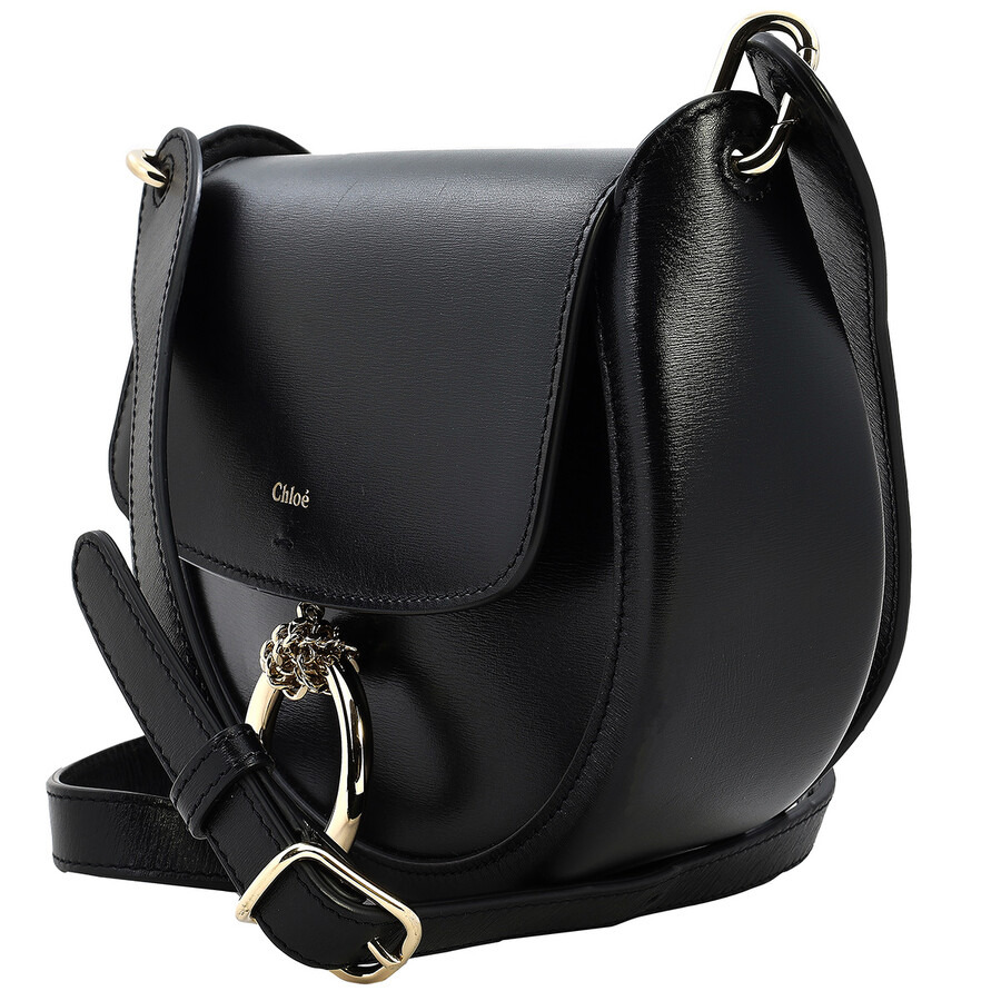 Chloe Ladies Black Arlene Leather Crossbody Bag - 3