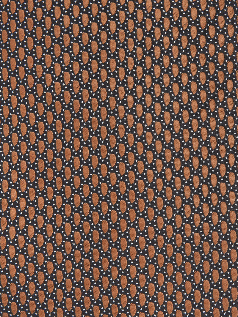 ZEGNA DARK FOLIAGE CENTO FILI SILK TIE outlook