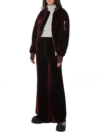 Unravel Velvet Palazzo Trousers outlook